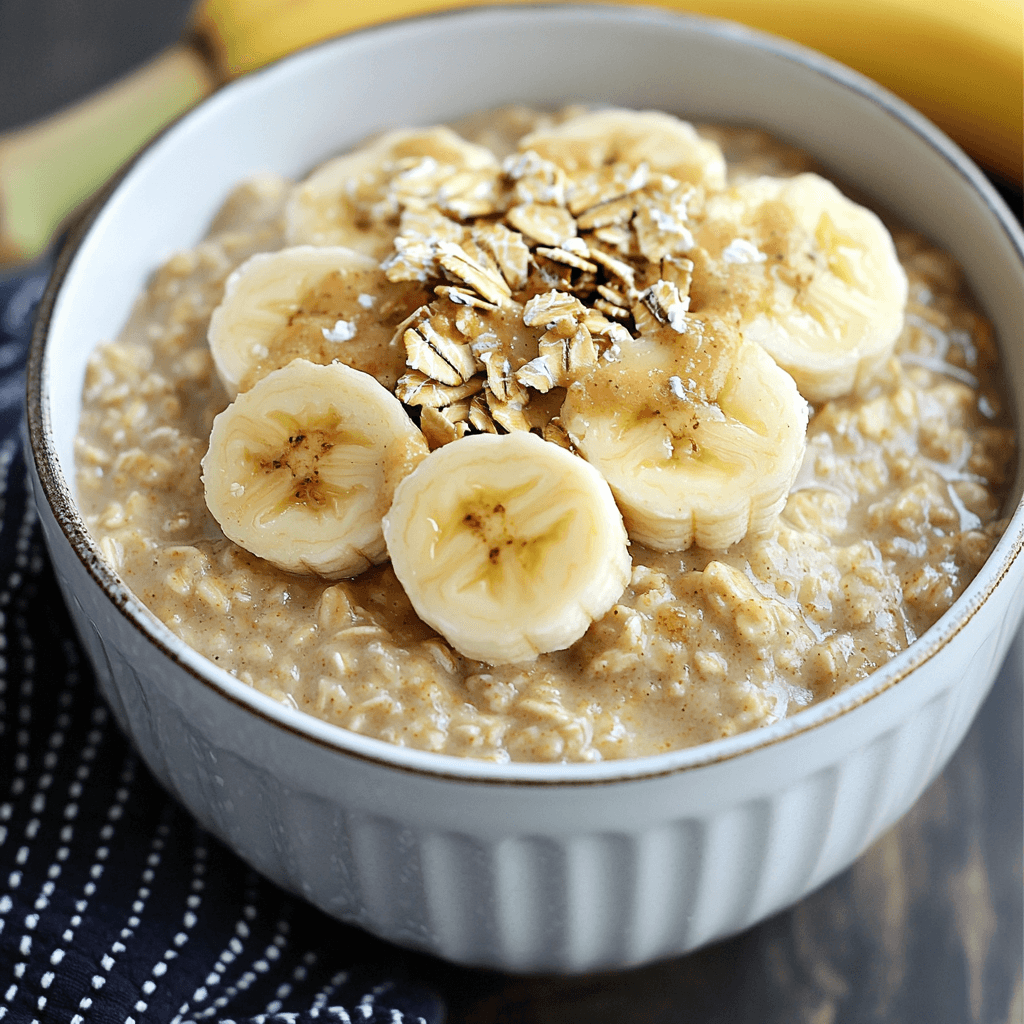 Fall in Love with This Peanut Butter Banana Oatmeal: The Ultimate Feel-Good Breakfast