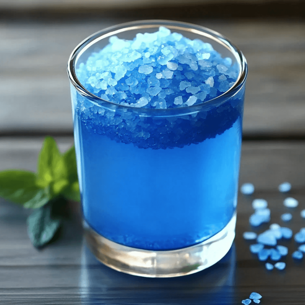 Authentic Persian blue salt crystals for blue salt trick exposed