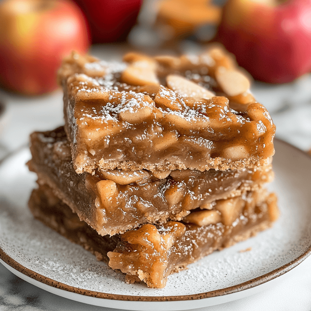 Irresistible Salted Caramel Apple Bars for Fall Delight!
