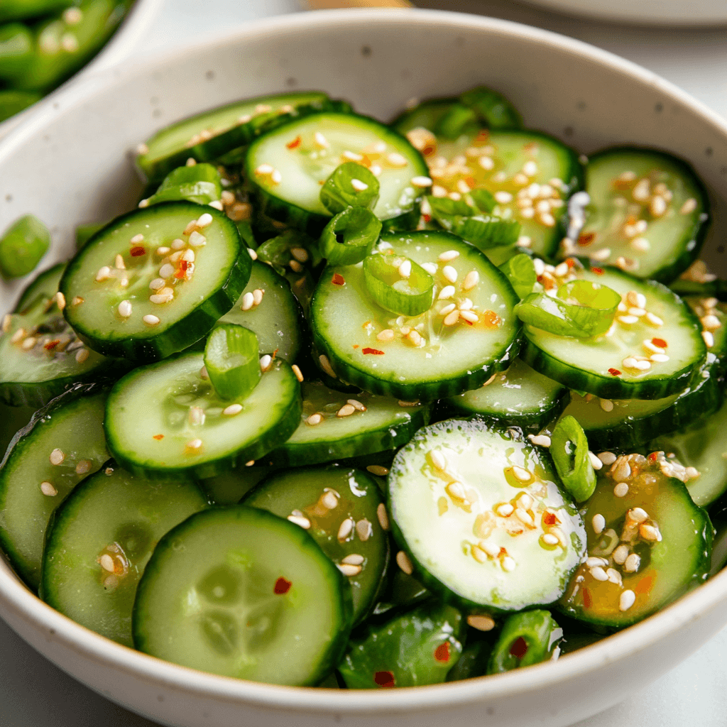 Korean Cucumber Salad: Fresh and Flavorful Delight!