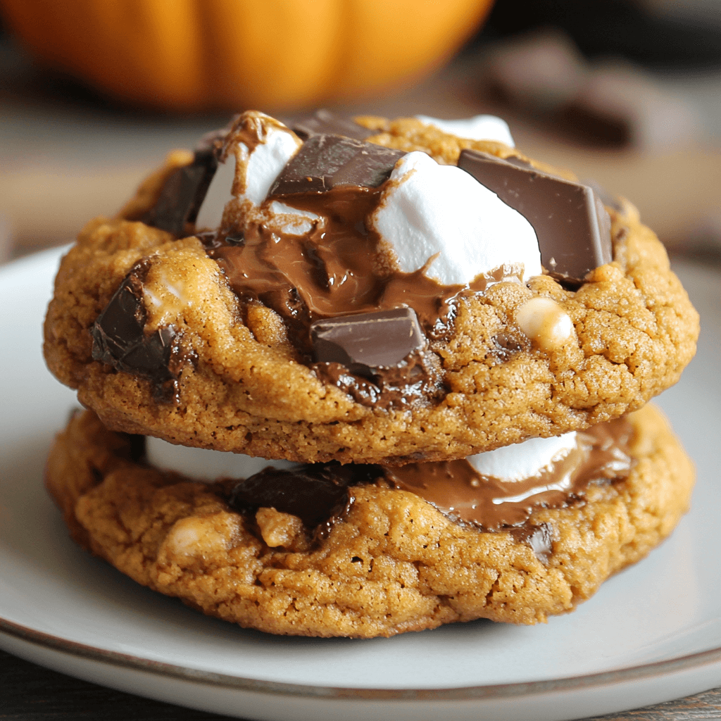 Pumpkin S'mores Cookies: A Delicious Fall Treat Awaiting!