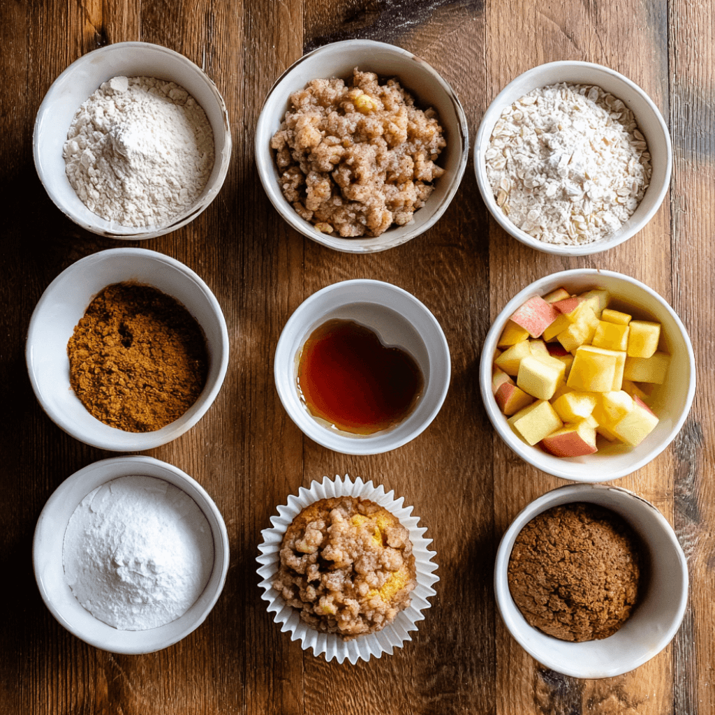 Apple Pumpkin Streusel Muffins Small Batch for Fall Bliss!