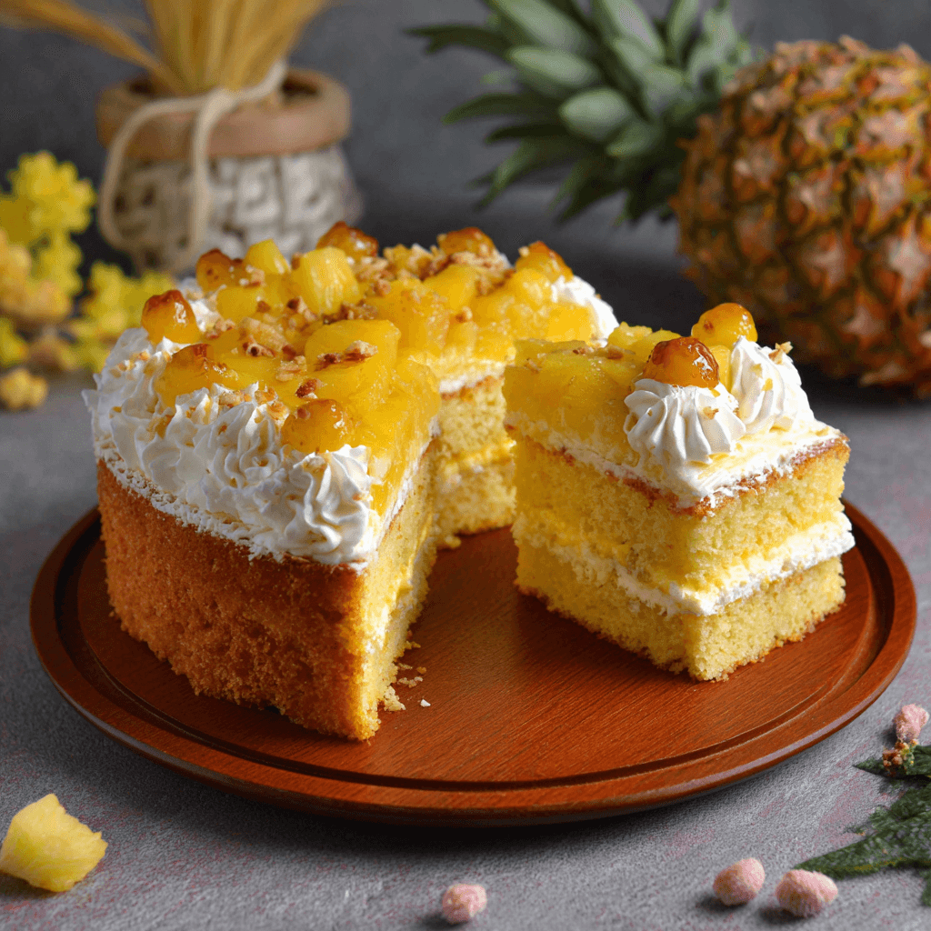 BEST RECIPE for Pineapple Cake: Delight Your Taste Buds!