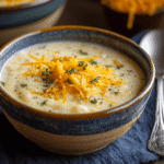 Cheddar Garlic Herb Potato Soup: Cozy & Creamy Delight!