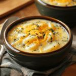 Cheddar Garlic Herb Potato Soup: Discover a Creamy Delight!