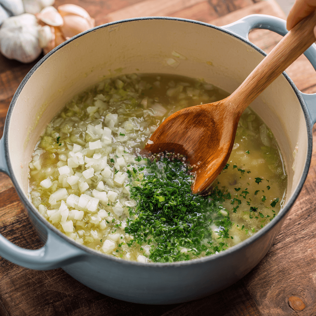 Cheddar Garlic Herb Potato Soup: Your Cozy Comfort Food Delight!