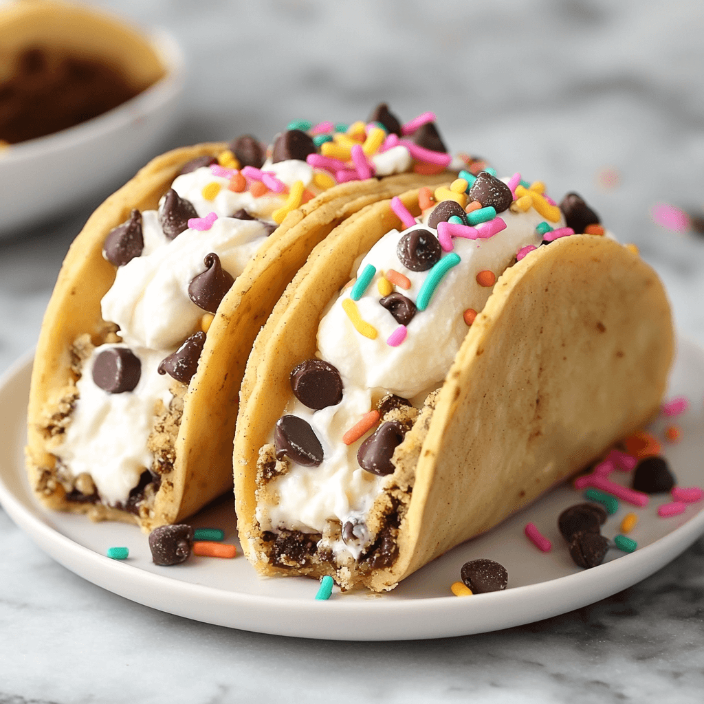 Cheesecake Cookie Dough Tacos: A Sweet Treat You’ll Love!