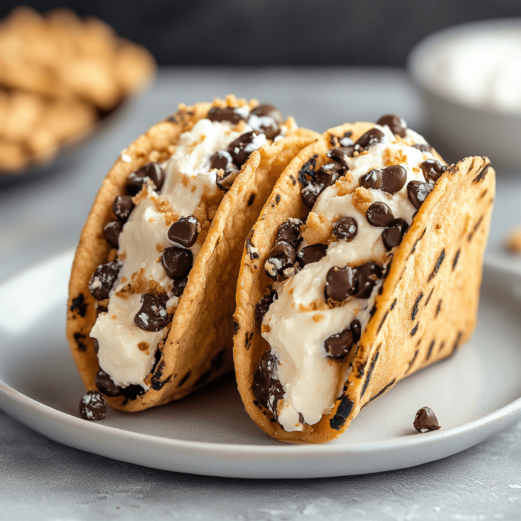 Cheesecake Cookie Dough Tacos: A Sweet Treat You’ll Love!