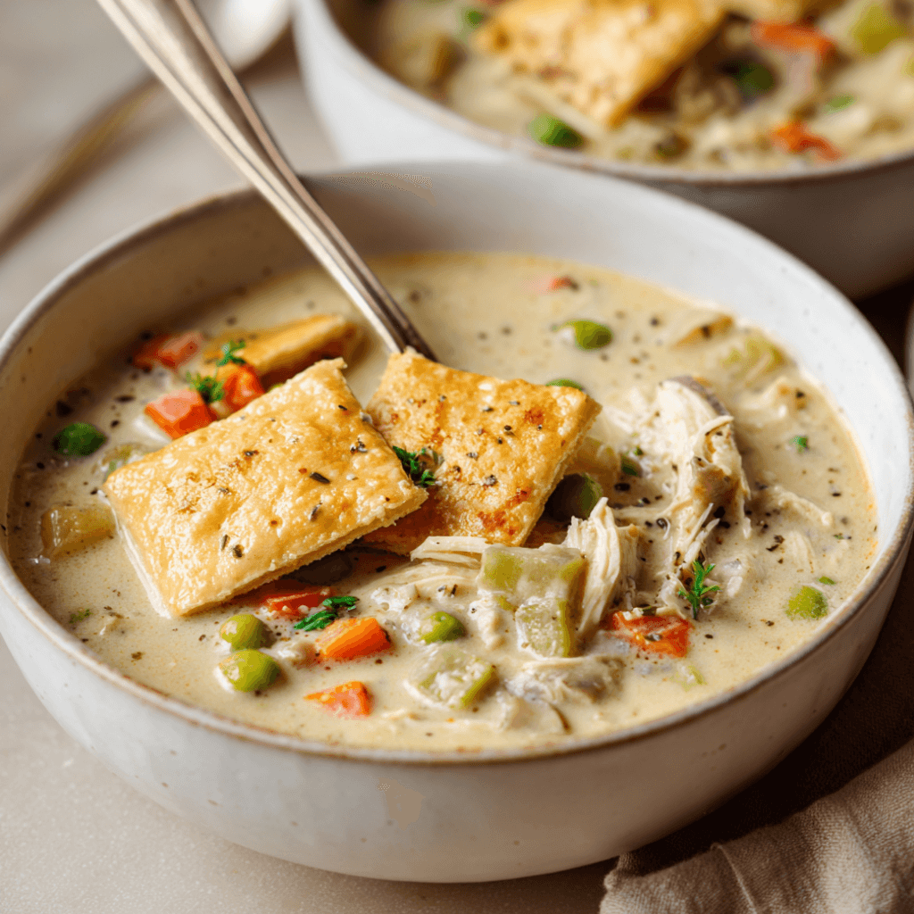 Chicken Pot Pie Soup Recipe: A Comforting Delight You’ll Love!