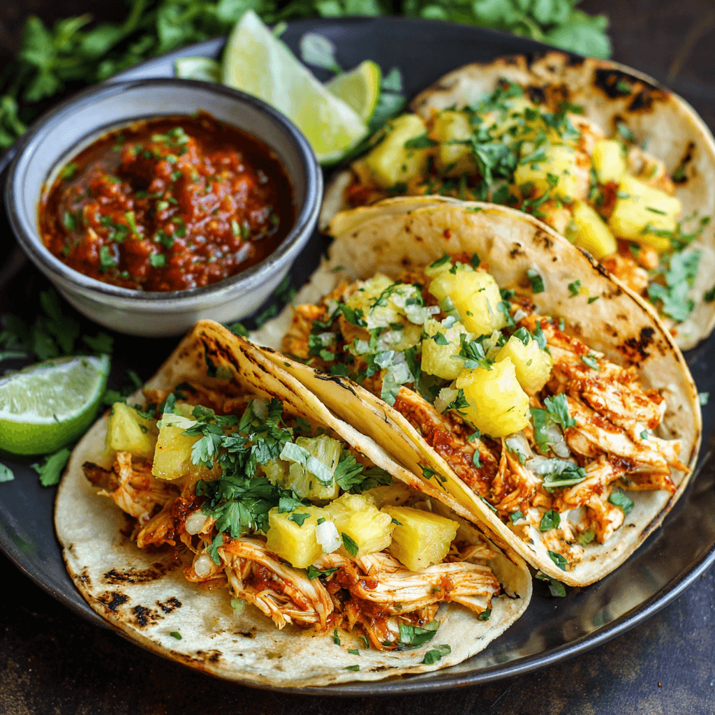 Chipotle Pineapple Chicken Tacos Recipe You’ll Love!