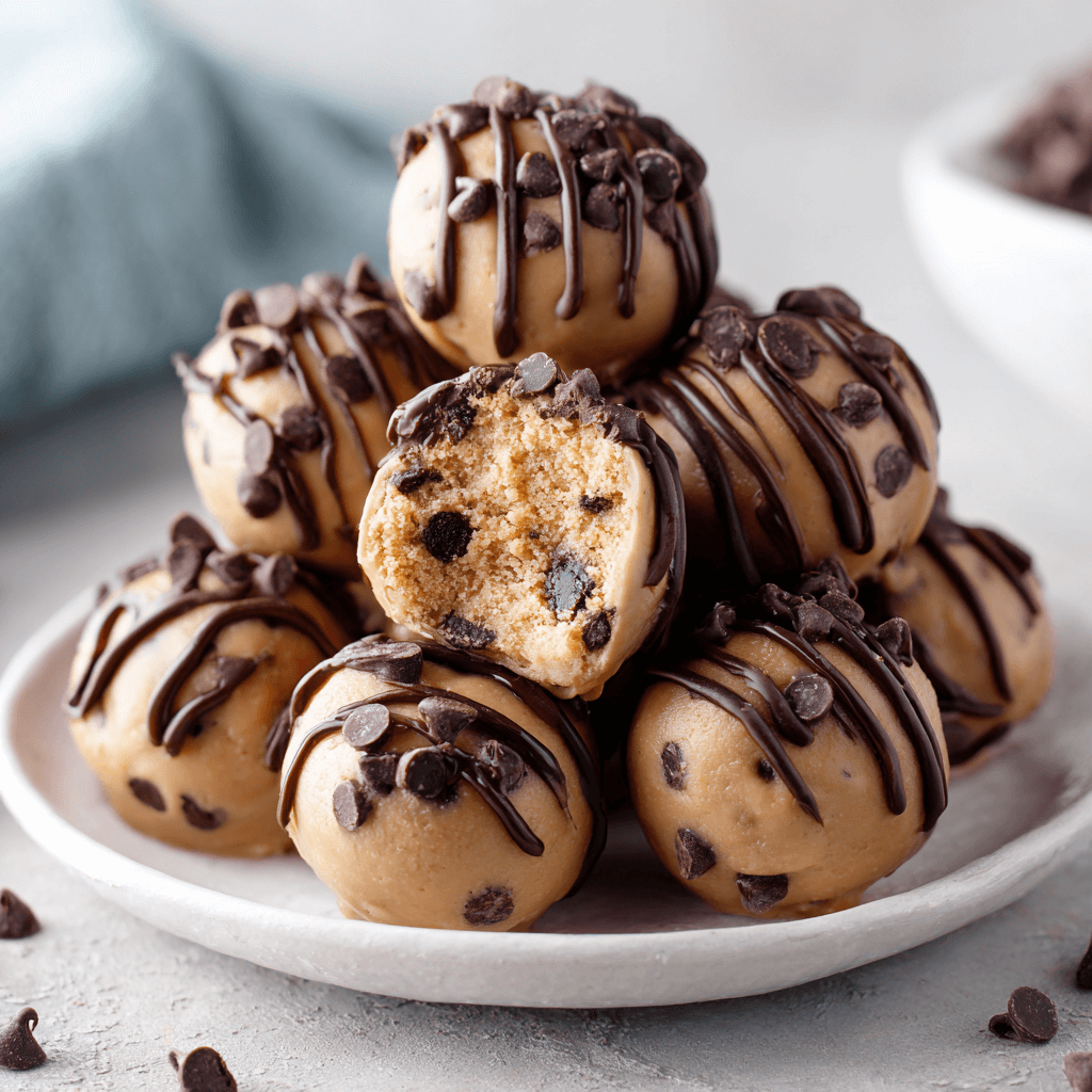 Chocolate Chip Cookie Dough Truffles You Can't Resist!