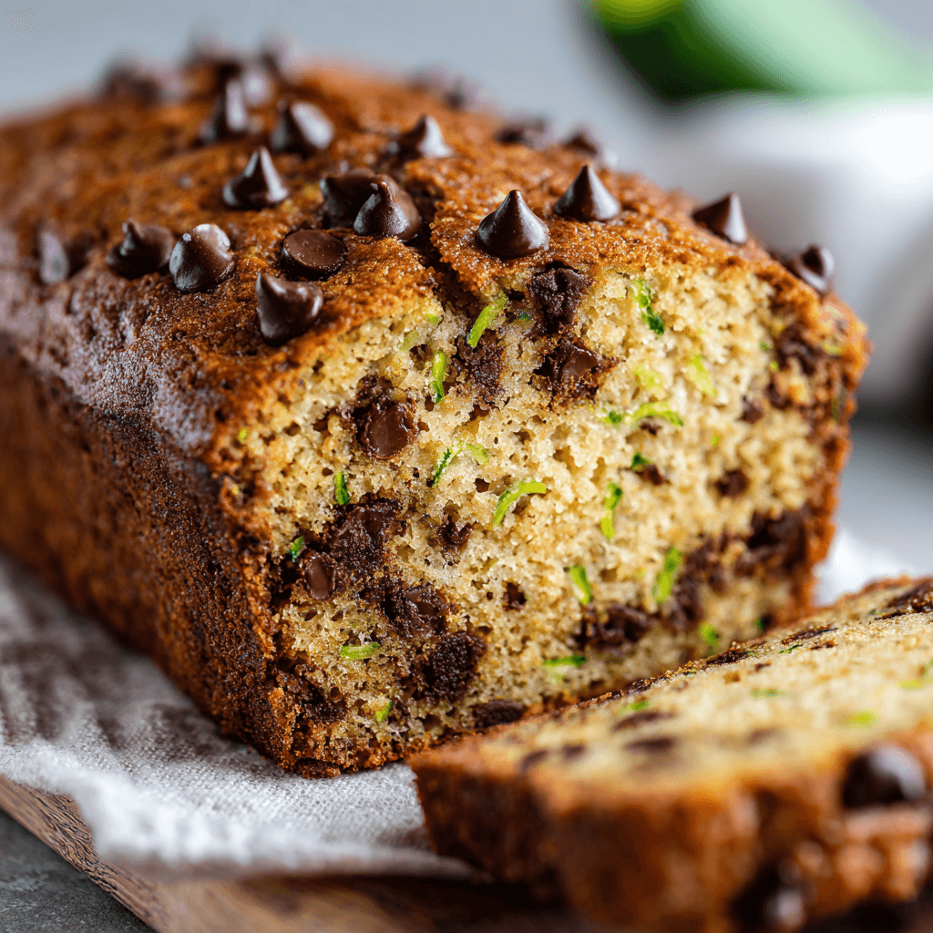 Chocolate chip zucchini bread that everyone will love!