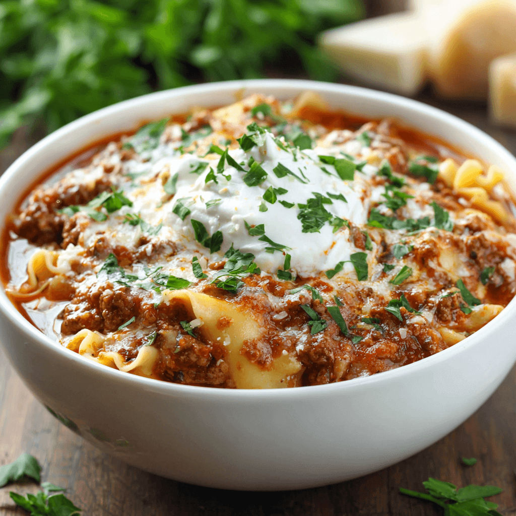 Crockpot Lasagna Soup: A Delicious, Easy Recipe!