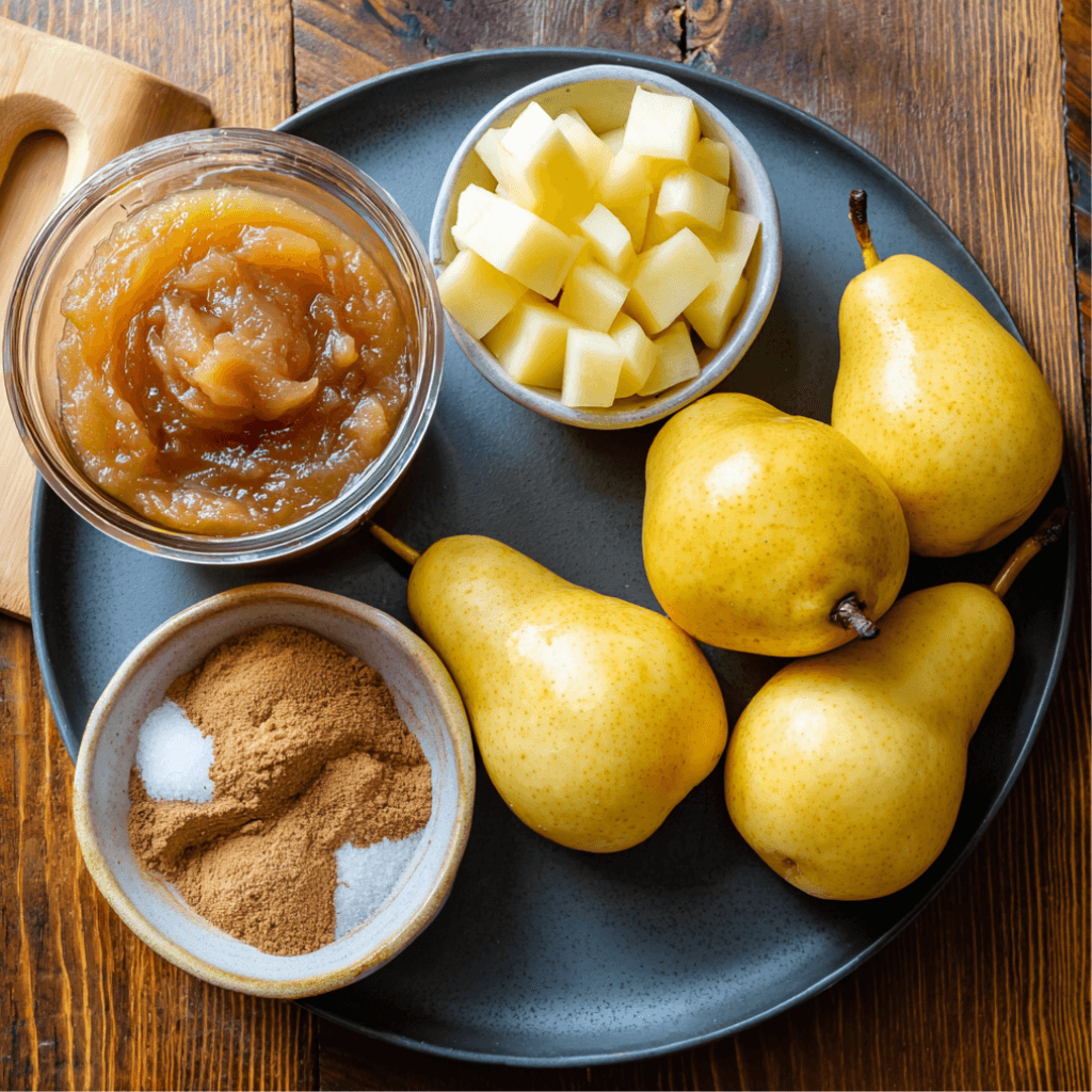 Crockpot Pear Butter (for canning) made easy today!