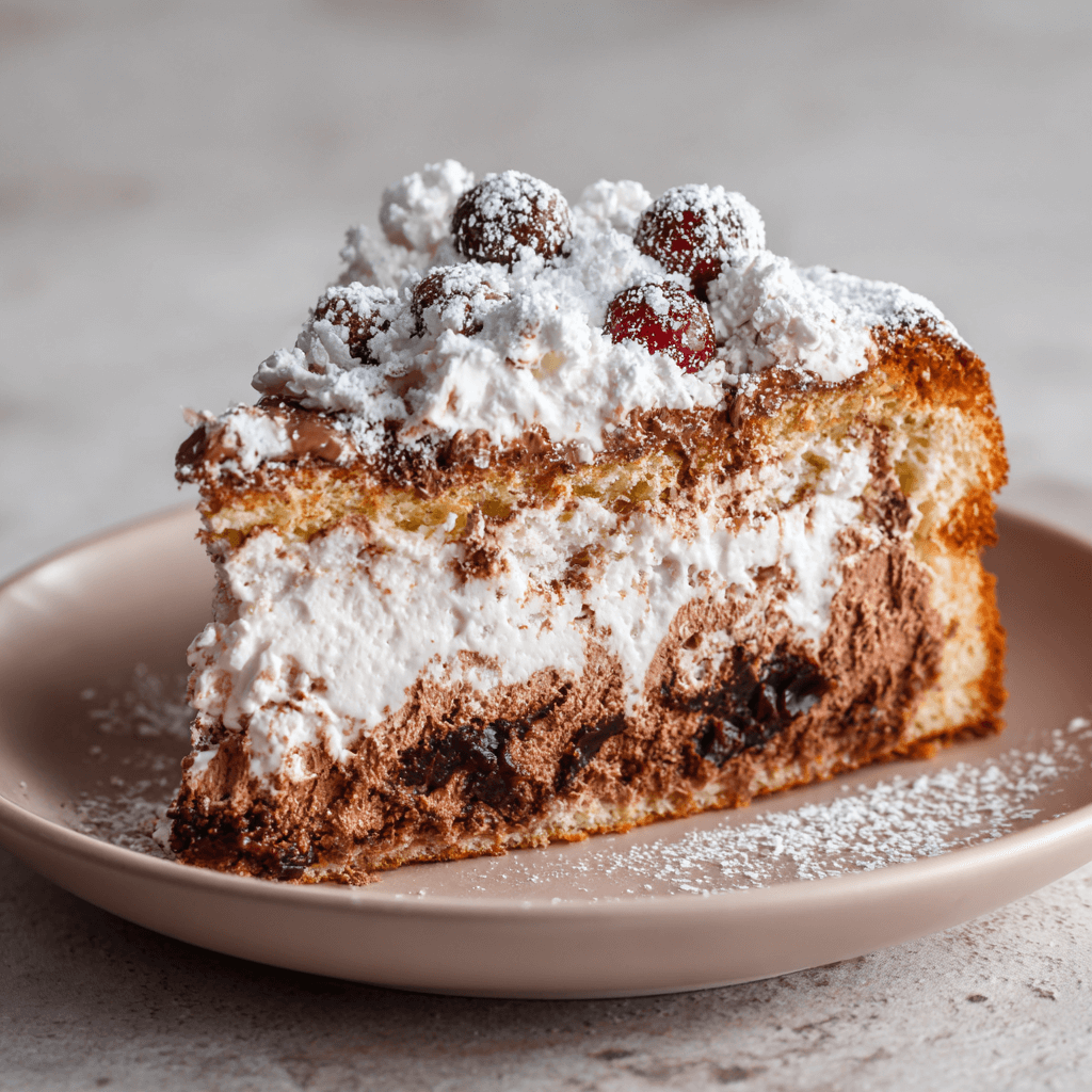 Delicious Snowy Bavarian Bliss Cake Recipe You Must Try!