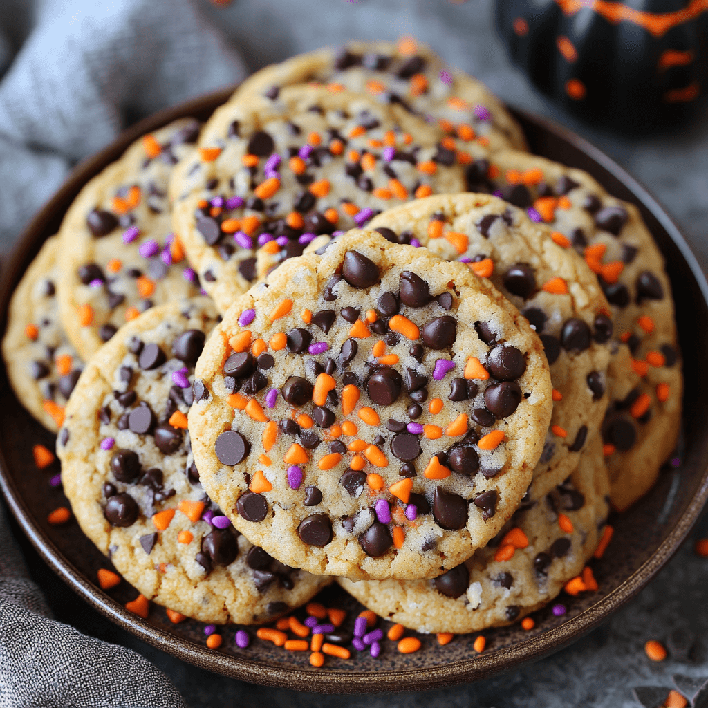 Halloween Chocolate Chip Cookies: A Spooky Treat Recipe!