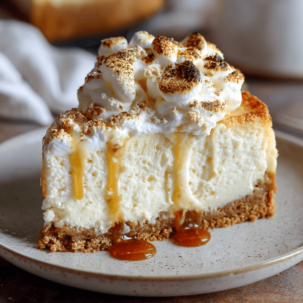 Marshmallow Whip Cheesecake: An Irresistible Delight!