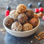 No-Bake Protein Energy Balls Poster: Fuel Your Day!
