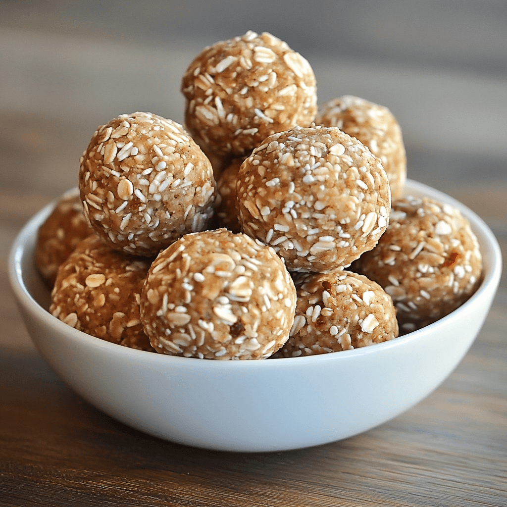 No-Bake Protein Energy Balls Poster: Fuel Your Day!