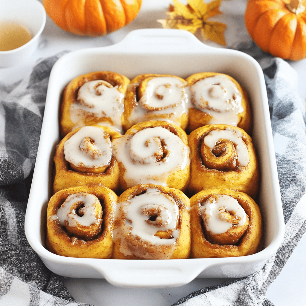 Pumpkin Cinnamon Rolls: Indulge in Fall's Delight!
