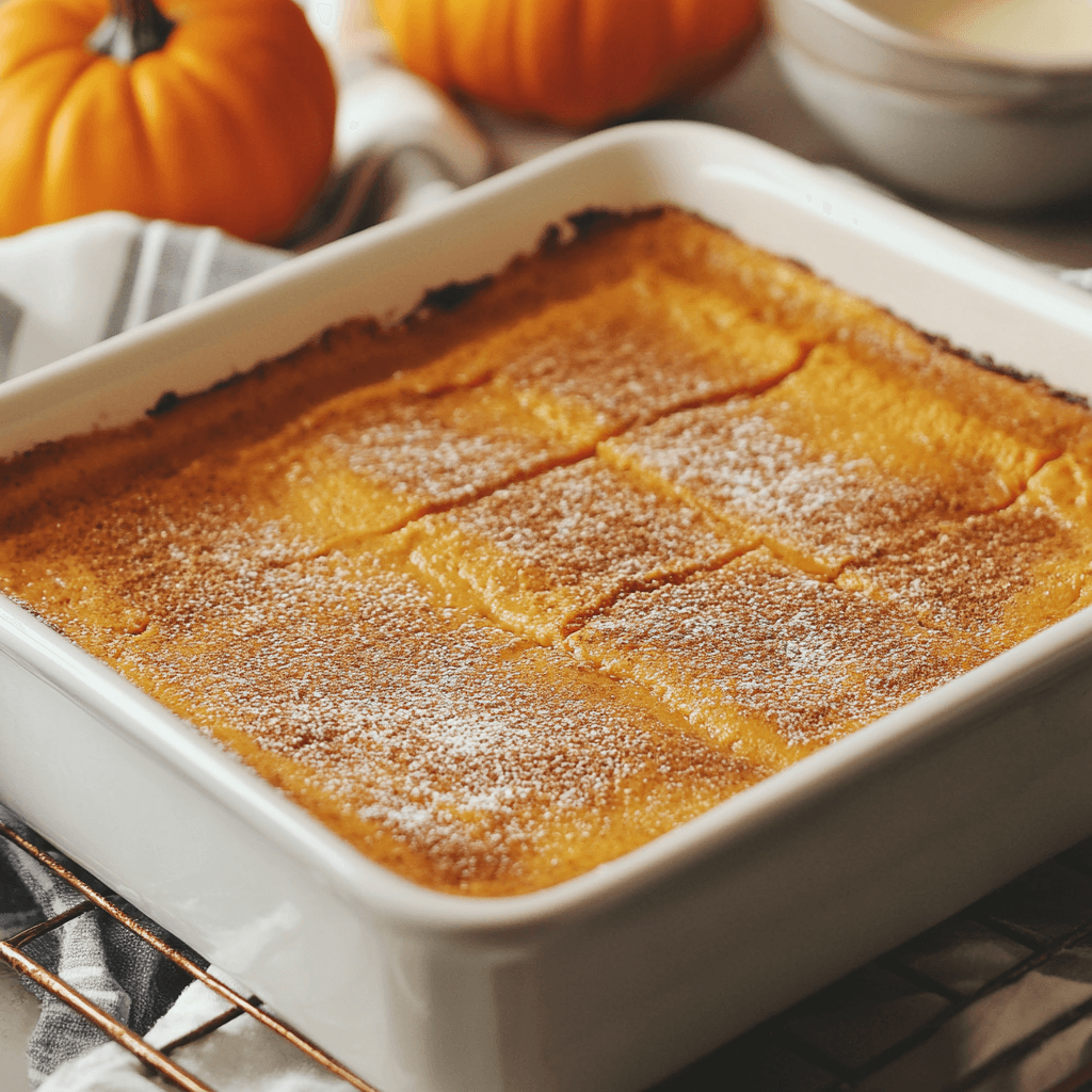 Pumpkin Magic Custard Cake Recipe: Discover the Secret!