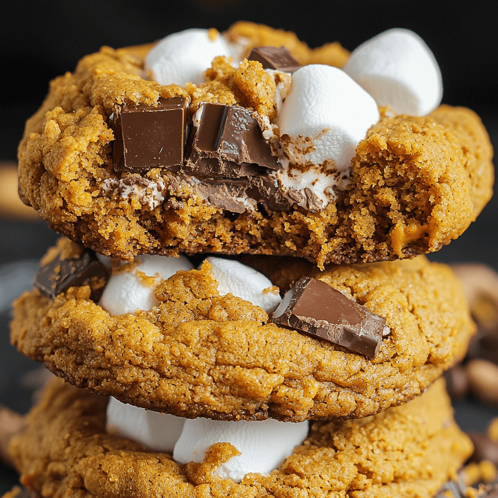 Pumpkin S'mores Cookies: Indulge in Fall's Sweet Treat!