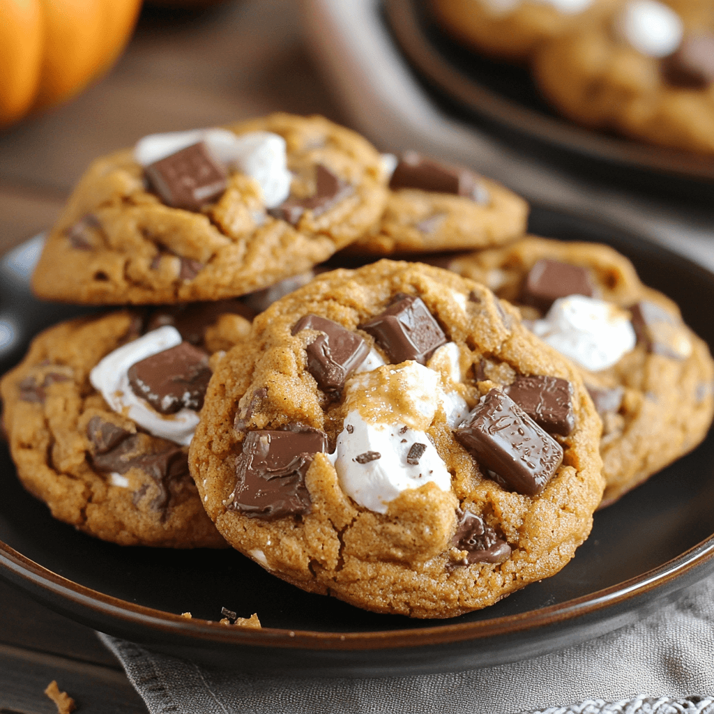 Pumpkin S'mores Cookies: Indulge in Fall's Sweet Treat!