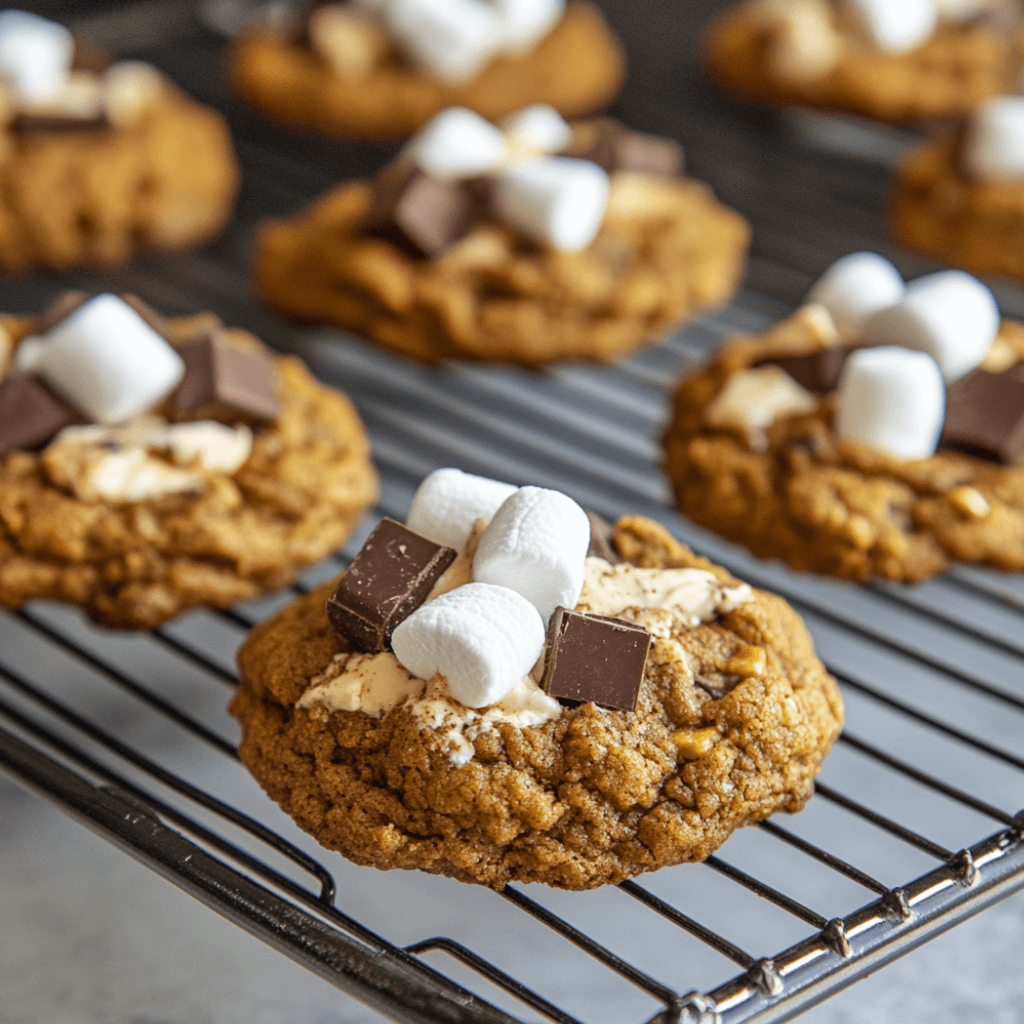 Pumpkin S'mores Cookies: Indulge in Fall's Sweet Treat!