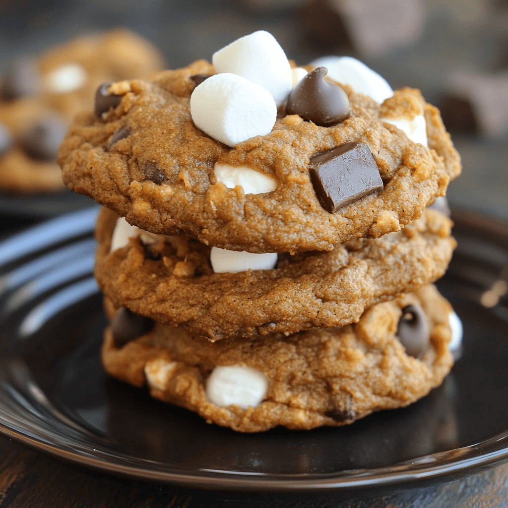 Pumpkin S'mores Cookies: Indulge in a Fall Delight!