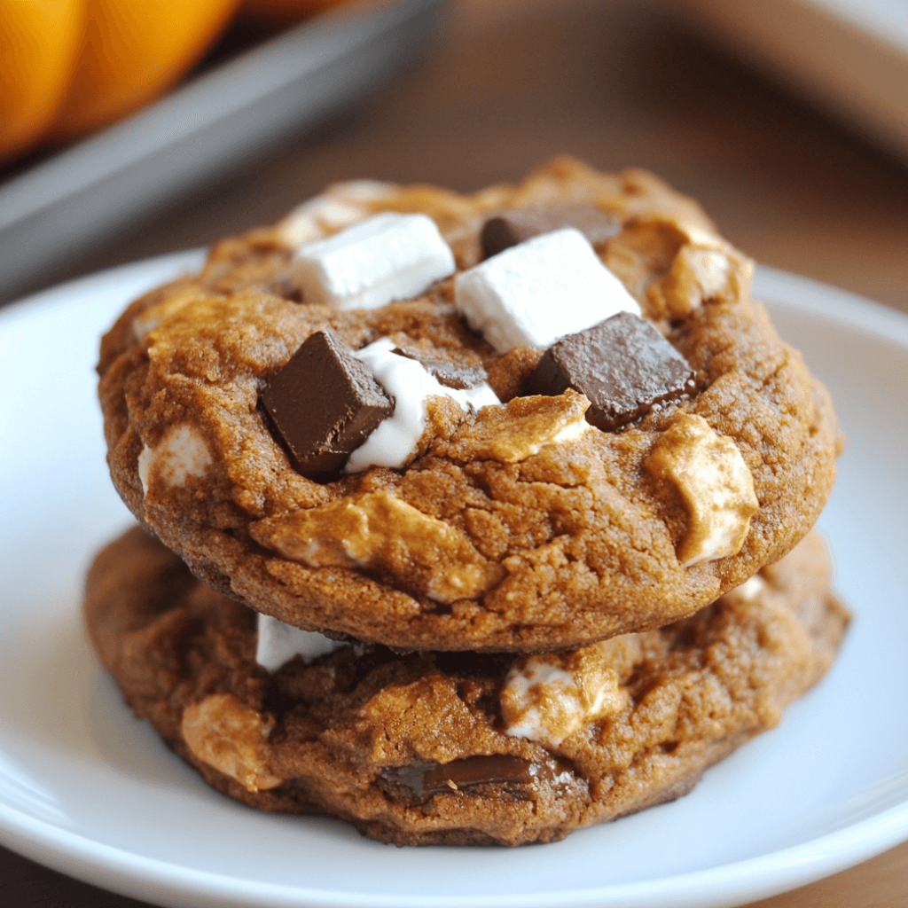Pumpkin S'mores Cookies: Indulge in a Fall Delight!