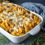 Pumpkin and Sausage Pasta Bake: A Cozy Dinner Delight!