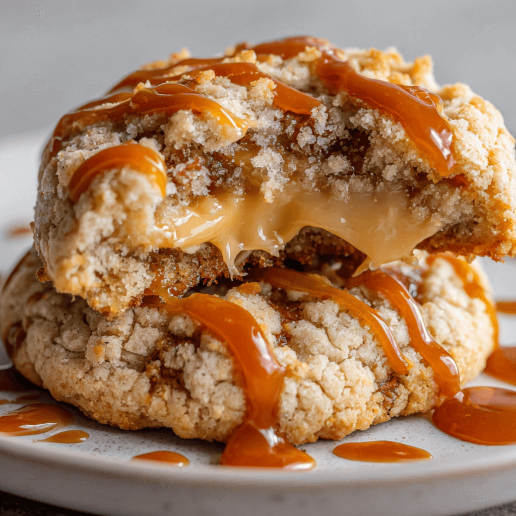 Salted Caramel Cheesecake Cookie (Crumbl Copycat) Recipe!
