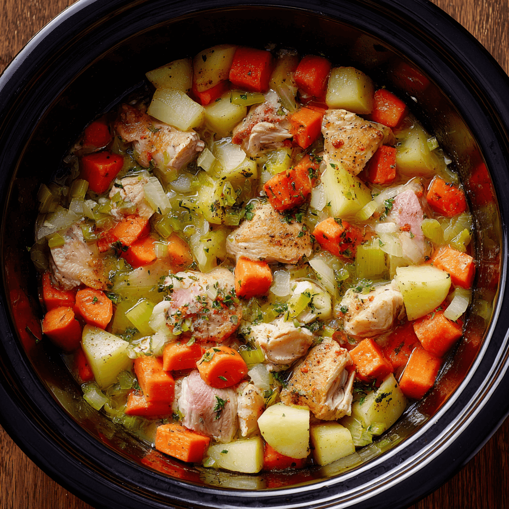 Slow Cooker Chicken Stew Recipe: A Simple Dinner Delight!