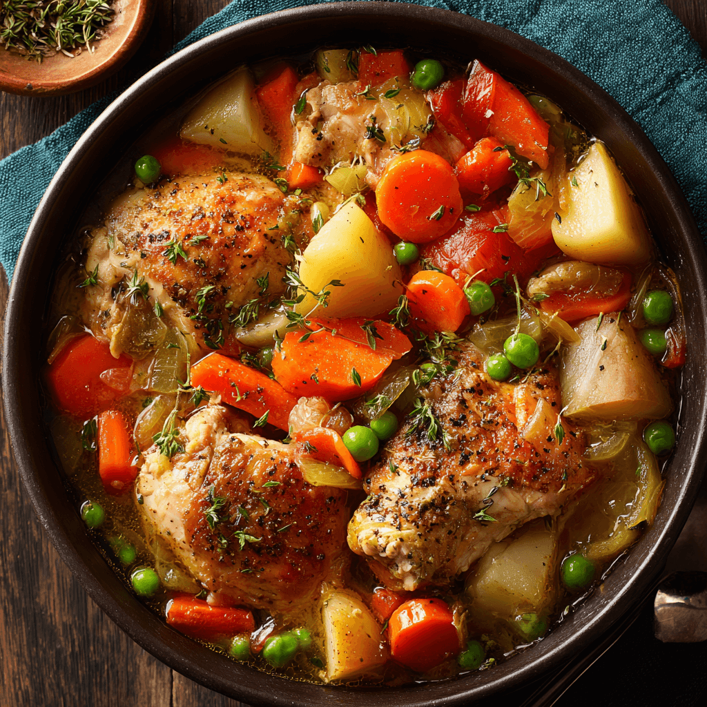 Slow Cooker Chicken Stew Recipe: A Simple Dinner Delight!