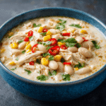 Slow Cooker Creamy White Chicken Chili Recipe You’ll Love!