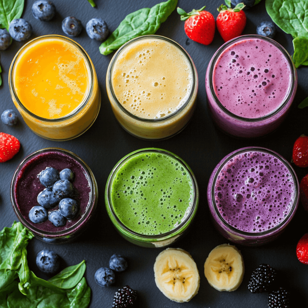 Smoothie Recipes Poster: Fresh Ideas to Energize Your Day!