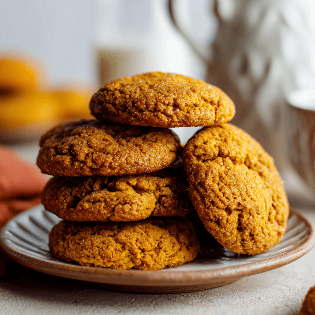 Soft and chewy pumpkin cookies that you'll crave!