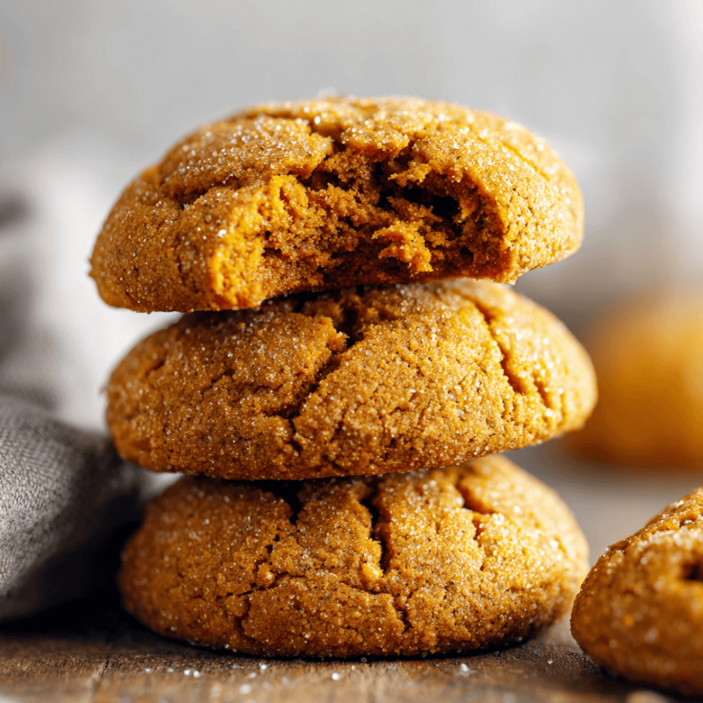 Soft and chewy pumpkin cookies that you'll crave!