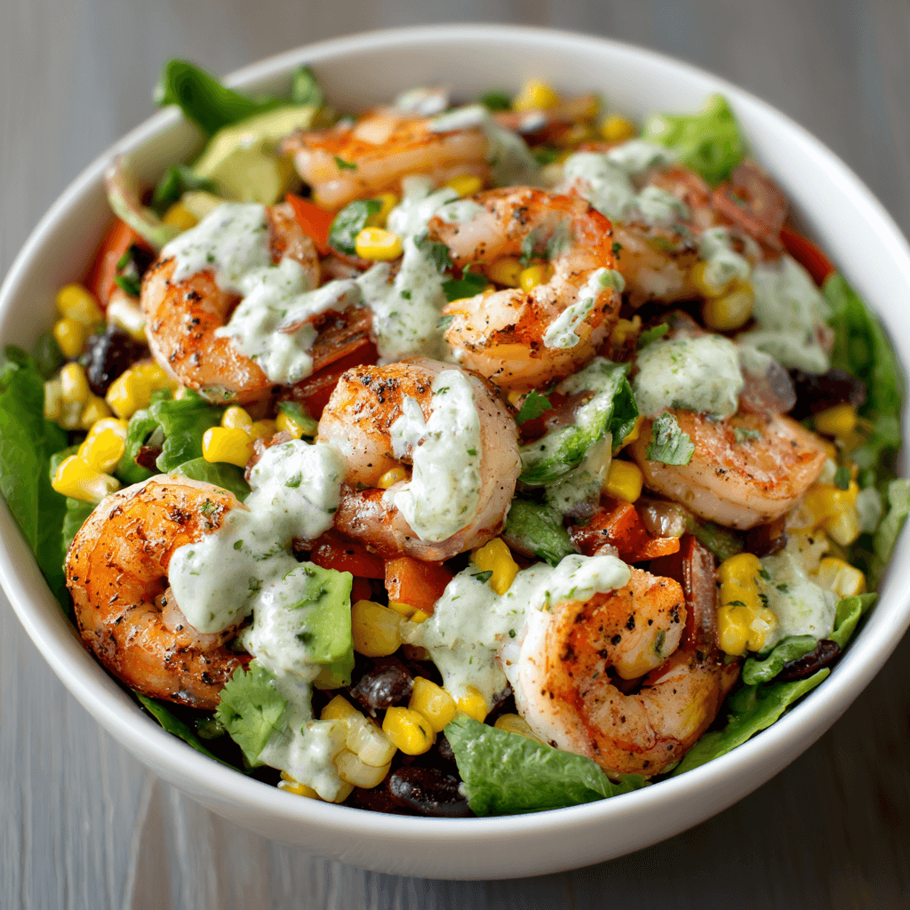Southwestern Shrimp Salad: A Zesty Healthy Delight!