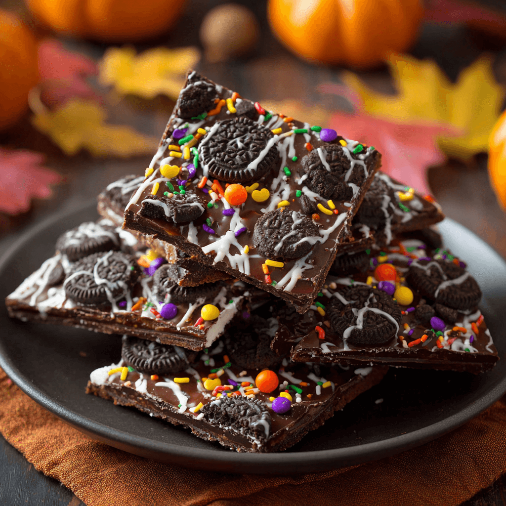 Spooky Halloween Oreo Bark: A Fun, Easy Treat!