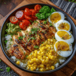 THE BEST RECIPE For Street Corn Chicken Rice Bowl Revealed!