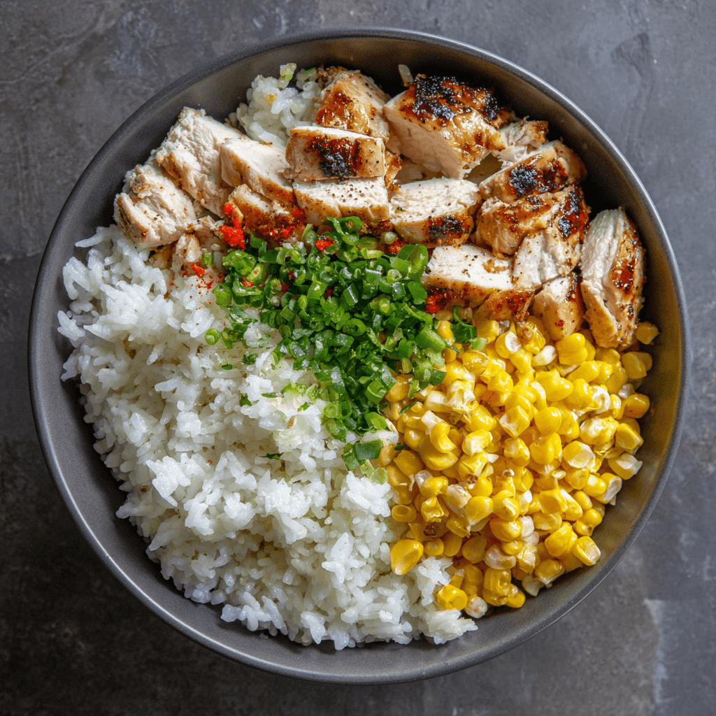 THE BEST RECIPE For Street Corn Chicken Rice Bowl Revealed!
