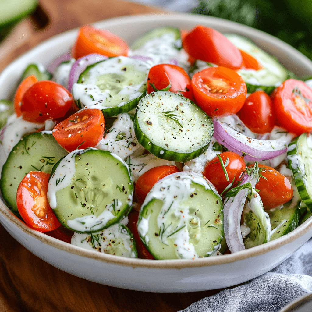 Tasty Cucumber Ranch Crack Salad: A Must-Try Delight!