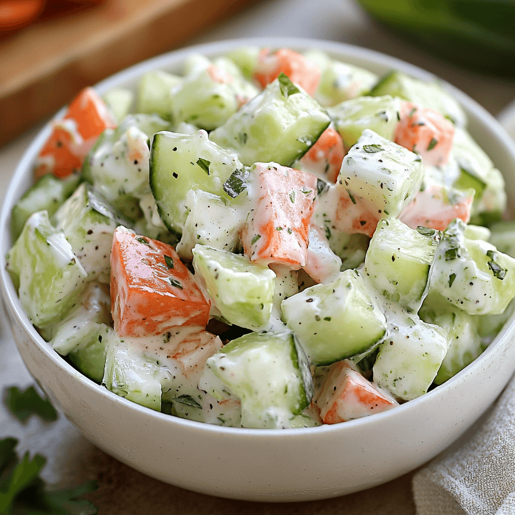 Tasty Cucumber Ranch Crack Salad: A Must-Try Delight!