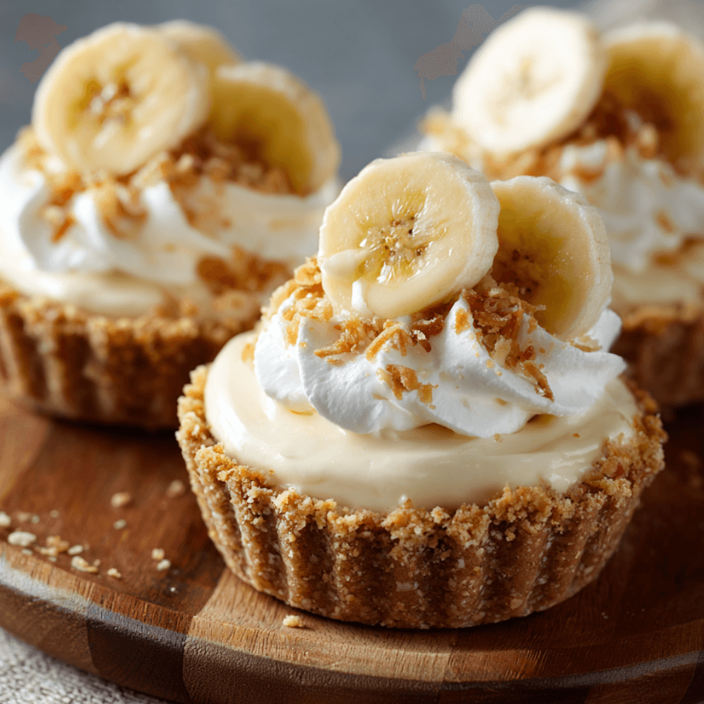 The Best No-bake Mini Banana Cream Pies Recipe You'll Love!