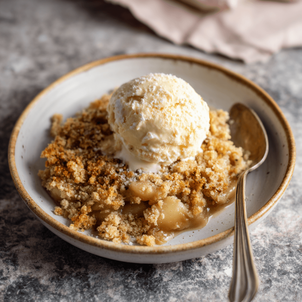 Comfort Food Simple Apple Crumble Will Delight You!