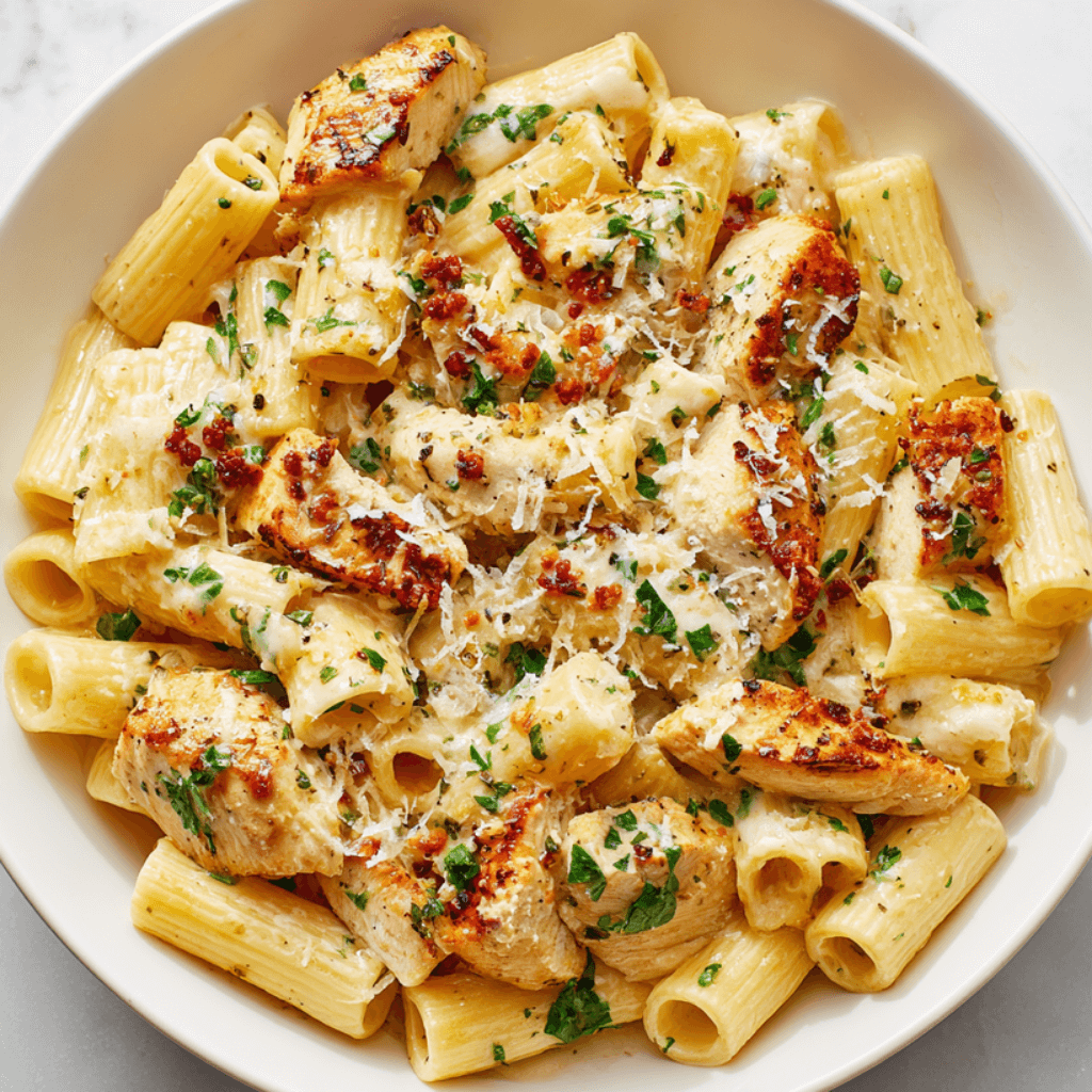 Easy Parmesan Chicken Pasta: A Delicious One-Pan Meal!