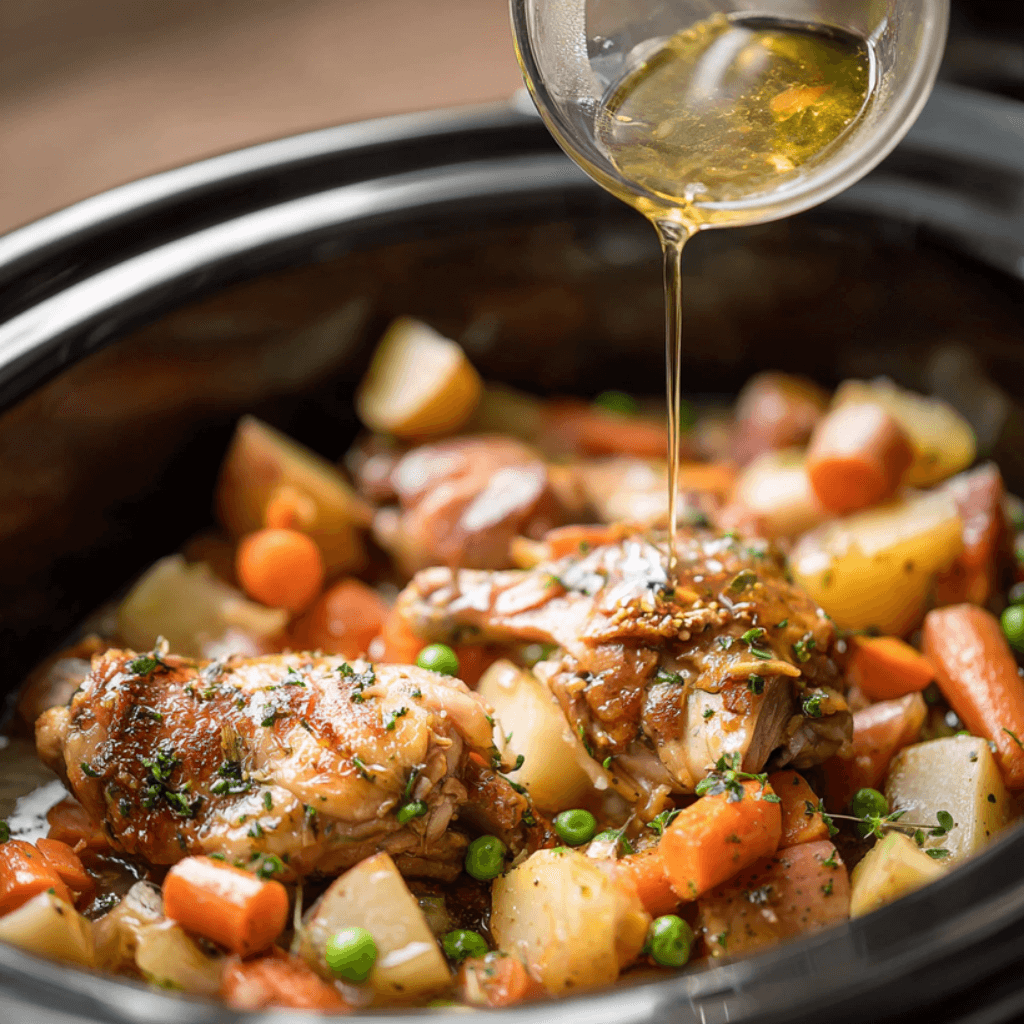 Slow Cooker Chicken Stew Recipe You Can't Resist!