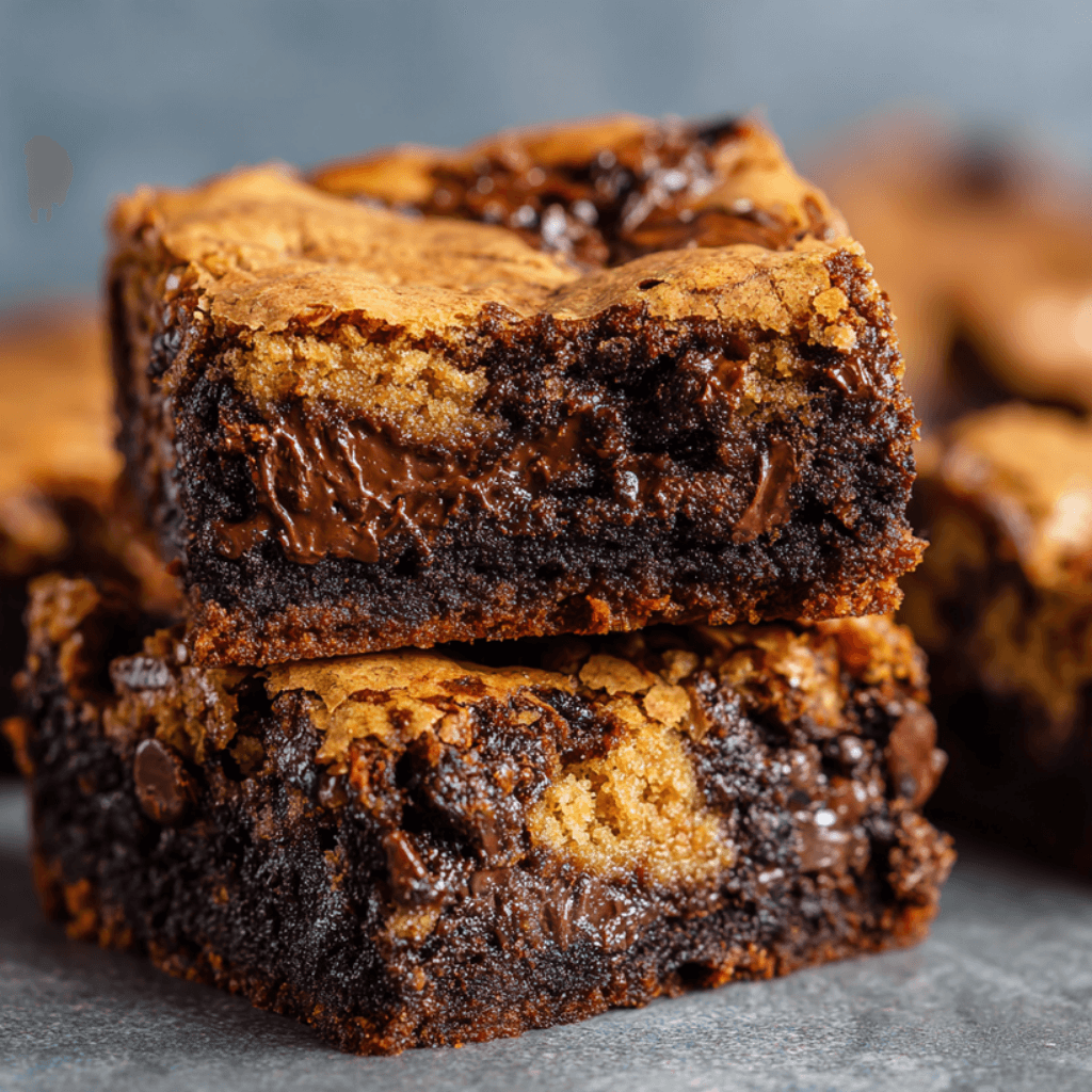 The Best Fudgy Chewy Browkies (Brookies) You'll Love!