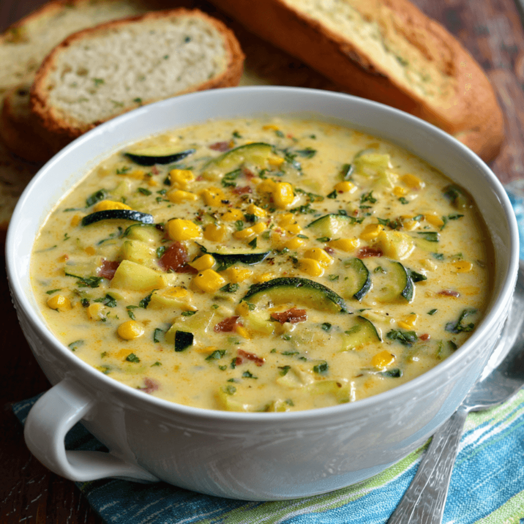 Zucchini Corn Chowder: A Creamy Delight You’ll Love!